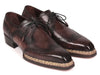 Paul Parkman Norwegian Welted Wingtip Derby Shoes Bronze (ID#8506-BRZ)