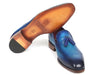 Paul Parkman Men's Tassel Loafer Blue (ID#66T82-BLU)